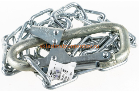 Строп из цепи 1.5 м с монтажным и соединительным карабином ПРОГРЕСС СЕФЕТИ Строп Г+Кс
