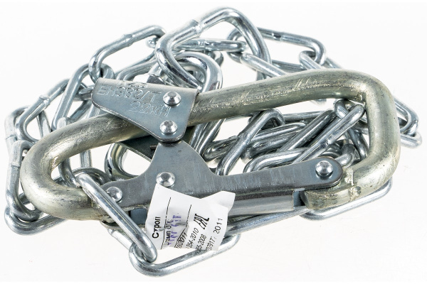 Строп из цепи 1.5 м с монтажным и соединительным карабином ПРОГРЕСС СЕФЕТИ Строп Г+Кс