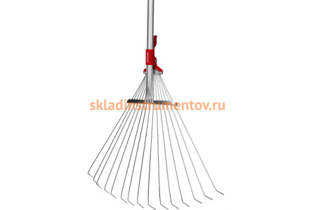 Веерные грабли Grinda GХ-30 с алюминиевым черенком, регулируемые, 1240мм 8-421867_z03