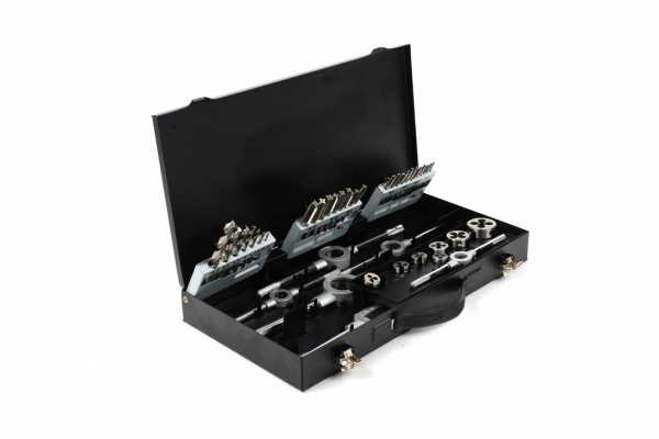 Набор метчиков и плашек Kamasa Tools 44 предмета K 11400