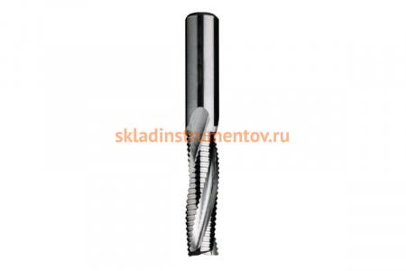 Фреза спиральная монолитная (12x35x80 мм; S 12 мм; RH; Z3R) по дереву CMT 195.120.11