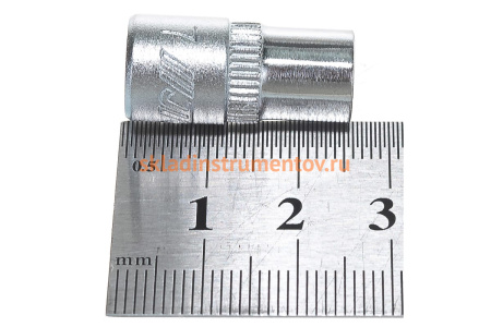 Головка торцевая 1/4” 07 12-ти гранная L=25мм JTC 22607