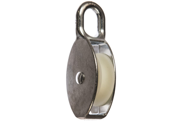 Блок одинарный с пластиковым роликом (2 шт; 12х50 мм; ТФ5) Зубр 4-304585-50