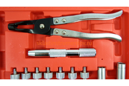 Клещи для удаления и установки уплотнений клапанов с держателями AE&T набор TA-A1117