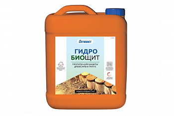 Пропитка Оптимист Гидробиощит для защиты древесины в грунте С402 5 л OPI015