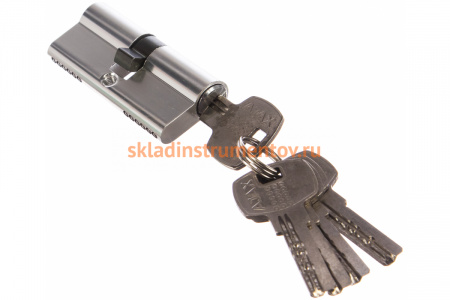 Цилиндровый механизм AJAX AX200/70 mm 30+10+30 CP хром 5 кл. 39857