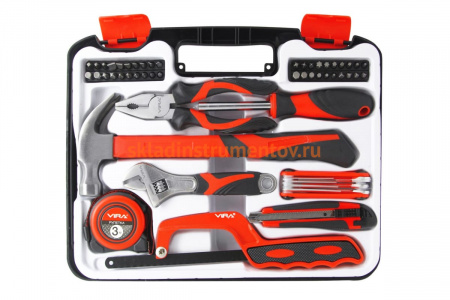 Набор слесарно-монтажного инструмента VIRA 54 предмета 305085