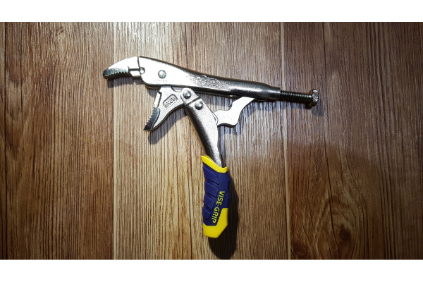 Пассатижи с фиксирующимися изогнутыми губками Irwin FASTRELEASE 5WR T09T