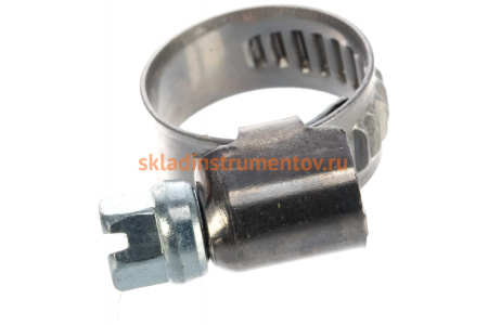 Ленточный червячный хомут 010-016мм нержавеющая сталь JTC-ZN16