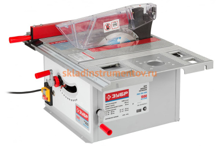 Настольная дисковая пила ЗУБР ЗПДС-255-1500