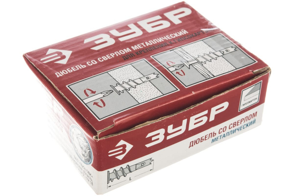 Дюбель для гипсокартона 50 шт. (33 мм; ТФ5) ЗУБР 4-301285