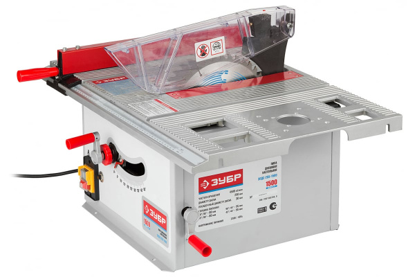 Настольная дисковая пила ЗУБР ЗПДС-255-1500