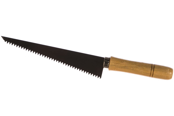 Ручная узкая ножовка для гипсокартона 175 мм КУРС 15375