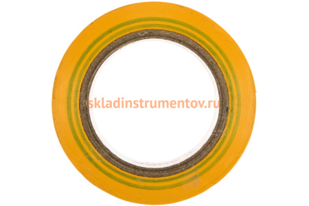 Изолента "МАСТЕР" желто-зеленая ПВХ (15 мм; 10 м) ЗУБР 1233-6_z01