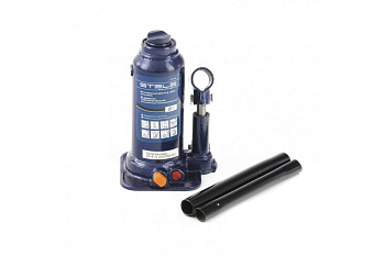 Гидравлический бутылочный телескопический домкрат 2 т, подъем 170-380 мм STELS 51144