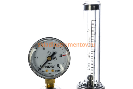 Регулятор аргоновый с ротаметром REDIUS АР-40-КР1-м-Р1 СВ000011109 Регулятор аргоновый с ротаметром REDIUS АР-40-КР1-м-Р1 СВ000011109