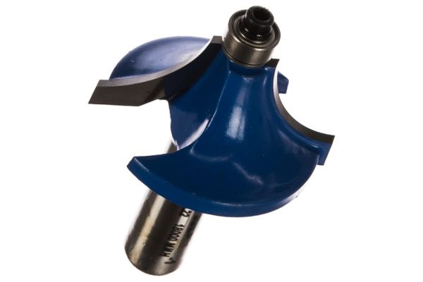 Фреза кромочная калевочная №1 ПРОФЕССИОНАЛ (44.5х21.5х65.7 мм; R15.9 мм; хвостовик 12 мм; ВК6) Зубр 28700-44.5