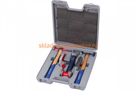 Рихтовочный набор (кейc, 6 предметов) МАСТАК 1171-06C