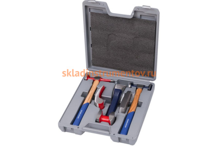 Рихтовочный набор (кейc, 6 предметов) МАСТАК 1171-06C