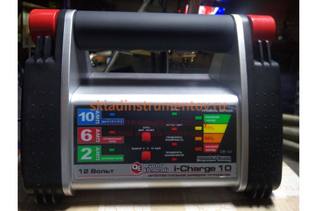 Зарядное устройство QUATTRO ELEMENTI i-Charge 10 полный автомат 771-152