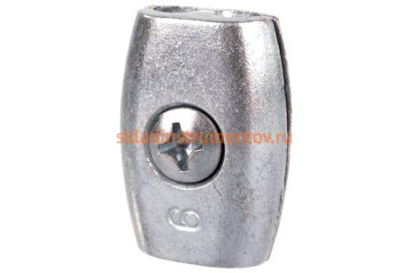 Зажим троса "Бочонок" 2 шт. (6 мм; ТФ6) Зубр 4-304456-06 Зажим троса "Бочонок" 2 шт. (6 мм; ТФ6) Зубр 4-304456-06