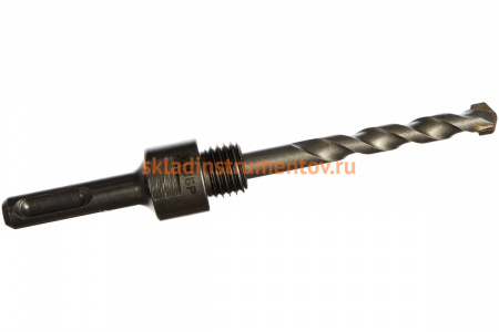 Державка ПРОФИ (SDS+; М16; сверло ВК8 10х100 мм) для коронок универсальных Зубр 29517