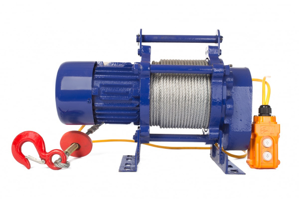 Электрическая лебедка TOR ЛЭК-300 E21 (KCD) 300 кг, 380 В с канатом 30 м 1002135