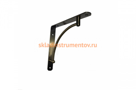 Арочный вогнутый кронштейн MFK-TORG 220х220 бронза 73025 К-76