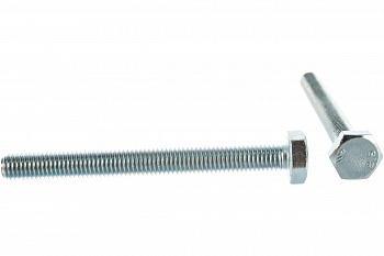 Оцинкованный болт с шестигранной головкой ГОСТ 7798-70, M10x100мм, 5кг (примерно 85 шт.) Зубр 303080-10-100