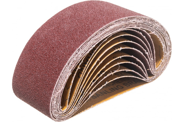 Лента шлифовальная (10 шт; 75х533 мм; P40) ПРАКТИКА 032-928