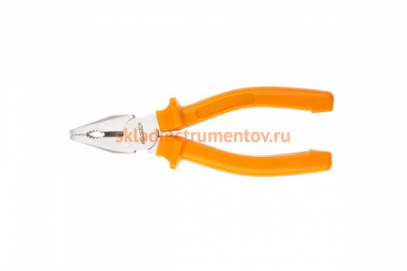 Плоскогубцы SPARTA Classic, 160 мм, шлифованные, пластмассовые рукоятки 16957