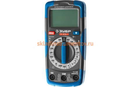 Мультиметр Зубр ЭКСПЕРТ ТХ-810-Т 59810