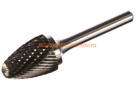 Твердосплавная борфреза тип F (19х25 мм; хв-к 6 мм) MESSER F1925M06