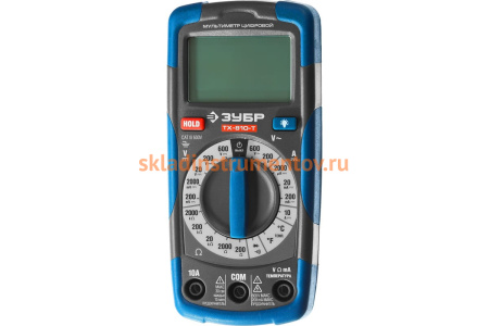 Мультиметр Зубр ЭКСПЕРТ ТХ-810-Т 59810