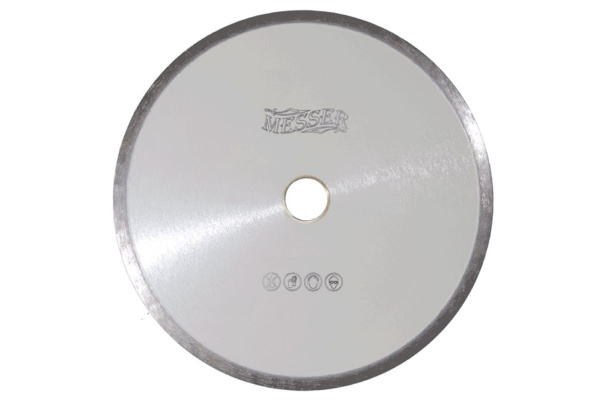 Диск алмазный сплошная кромка M/L по мрамору 400D-2.4T-7.5W-32/25.4 MESSER 01-25-400