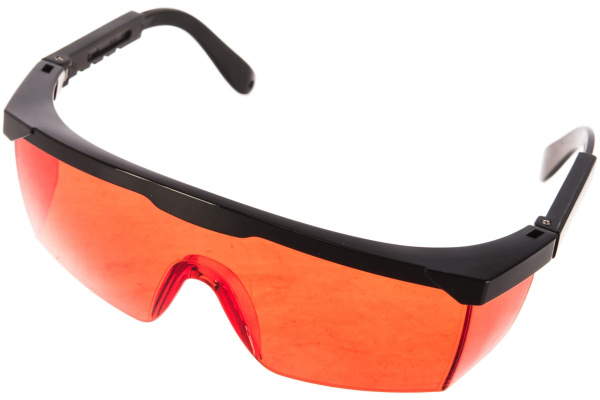 Очки красные для лазерных приборов ПРАКТИКА 917-378