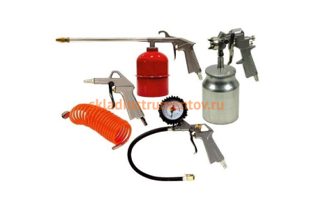 Набор пневмоинструмента из 5 предметов Abac 2809913657 (old 8973005189_8222104) рапид