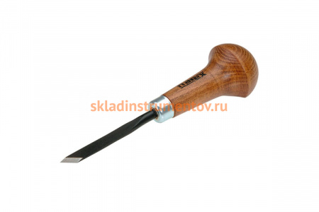 Резец для резьбы по дереву и линолеуму NAREX плоский скошенный 8х70 мм 823100