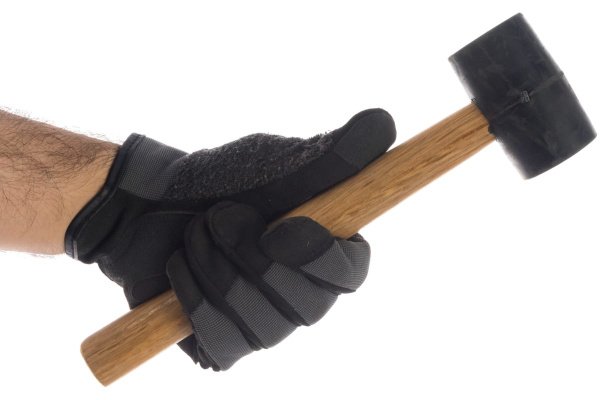 Резиновая киянка SANTOOL стандарт 225 гр 030830-045