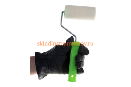 Валик СИБРТЕХ ВЕЛЮР с ручкой 100 мм ворс 5 мм 80132