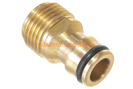 Адаптер латунный, 1/2", внешняя резьба PALISAD 66272