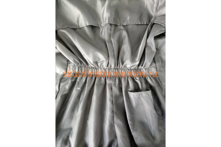 Малярный многоразовый комбинезон JetaSafety JPC95g серый, размер L