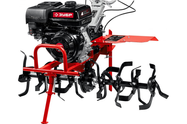 Бензиновый мотоблок с ВОМ ЗУБР 270 см3 МТШ-600 Бензиновый мотоблок с ВОМ ЗУБР 270 см3 МТШ-600