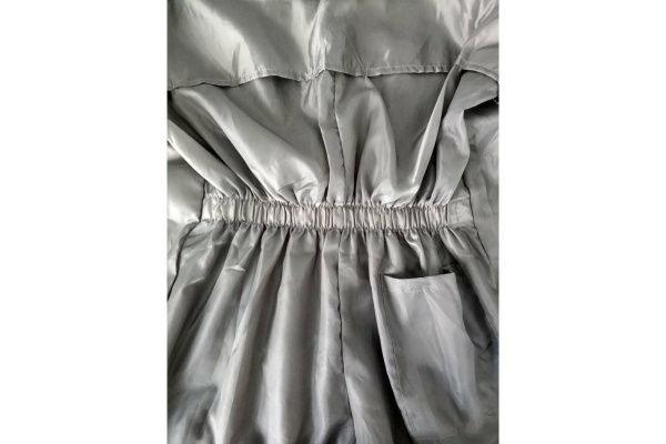 Малярный многоразовый комбинезон JetaSafety JPC95g серый, размер L