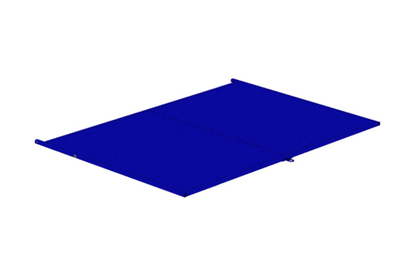 Крышка металлическая (700х1200 мм) к контейнерам КС, КТ RUSKLAD Крышка мет 5 КС