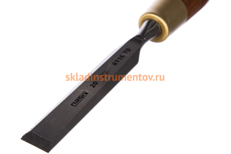 Плоская стамеска с ручкой NAREX WOOD LINE PLUS 20 мм 811670