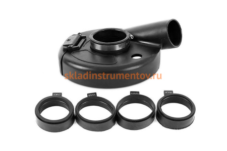 Кожух на УШМ METABO, MAKITA, DEWALT, MILWAUKEE для шлифовки Тип А4 (180 мм) MESSER 10-40-441