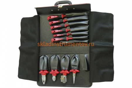 Сумка с инструментом VDE, 11 компонентов HAUPA 220130