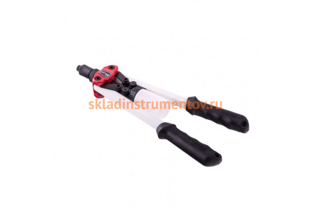 Двуручный заклепочник, 330 мм, заклепки 3,2-4,0-4,8 мм, PRO MATRIX 40549 Двуручный заклепочник, 330 мм, заклепки 3,2-4,0-4,8 мм, PRO MATRIX 40549