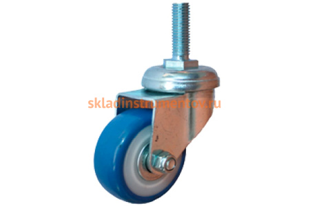 Мебельное колесо А5 SCtv 25 синее, 50 мм 1000129